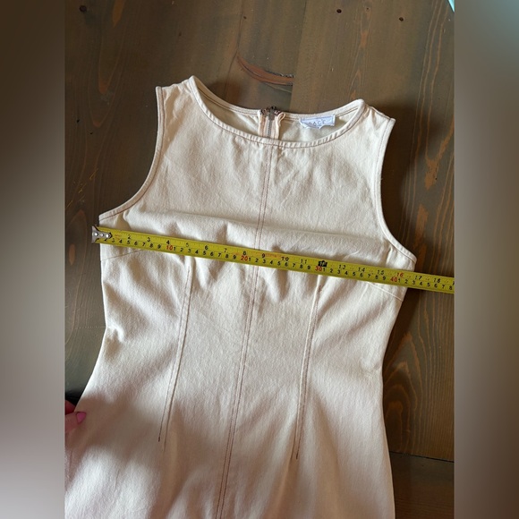 Sage The Label Cream Midi Dress Size Small - Picture 5 of 7